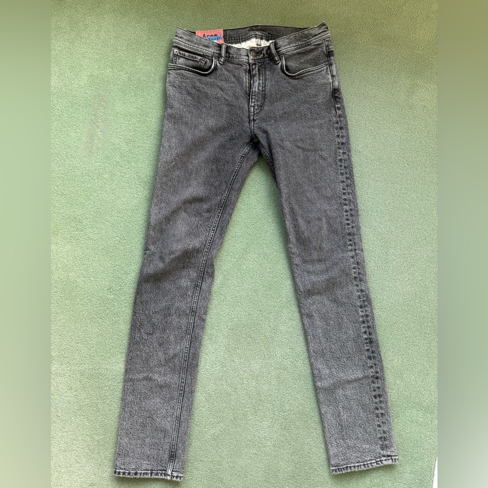Acne Men's Gray Model Jeans